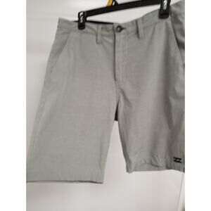 BILLABONG Men's Shorts Sz 32 Light Gray